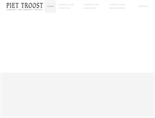 Tablet Screenshot of piettroost.com